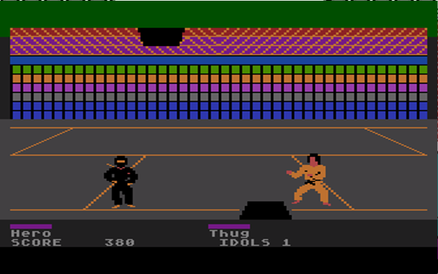 The appropriately named Rainbow Room (Atari 8 Bit)