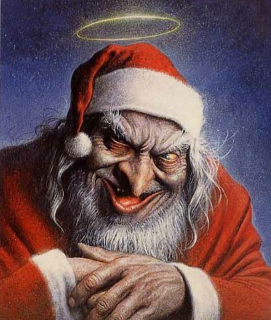 He can see you when you're gaming...
