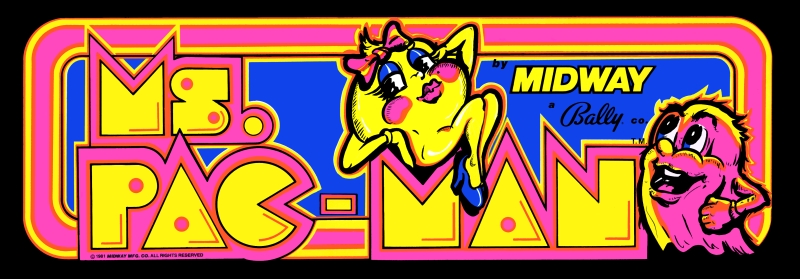 ms pacman marquee
