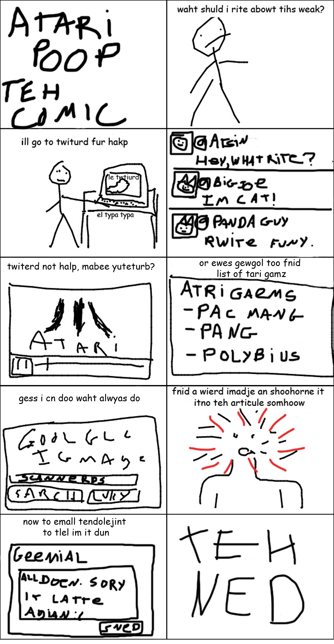 Atari Poop - The Comic #1
