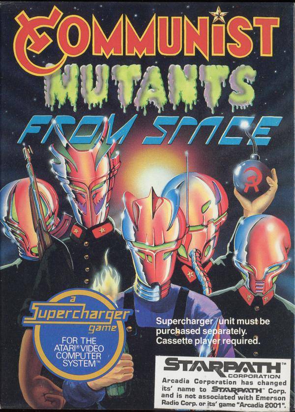 Communist Mutants from Space - Boxart