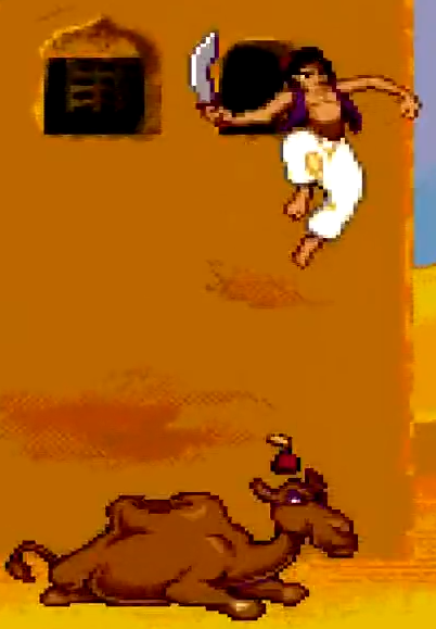 Aladdin Camel Jump