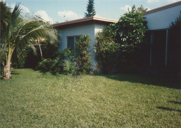 My grandmother's house on Singer Island, Florida.