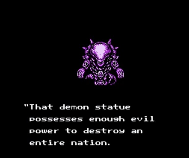 Demon Statue 2