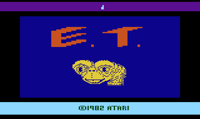 E.T. - Start Screen