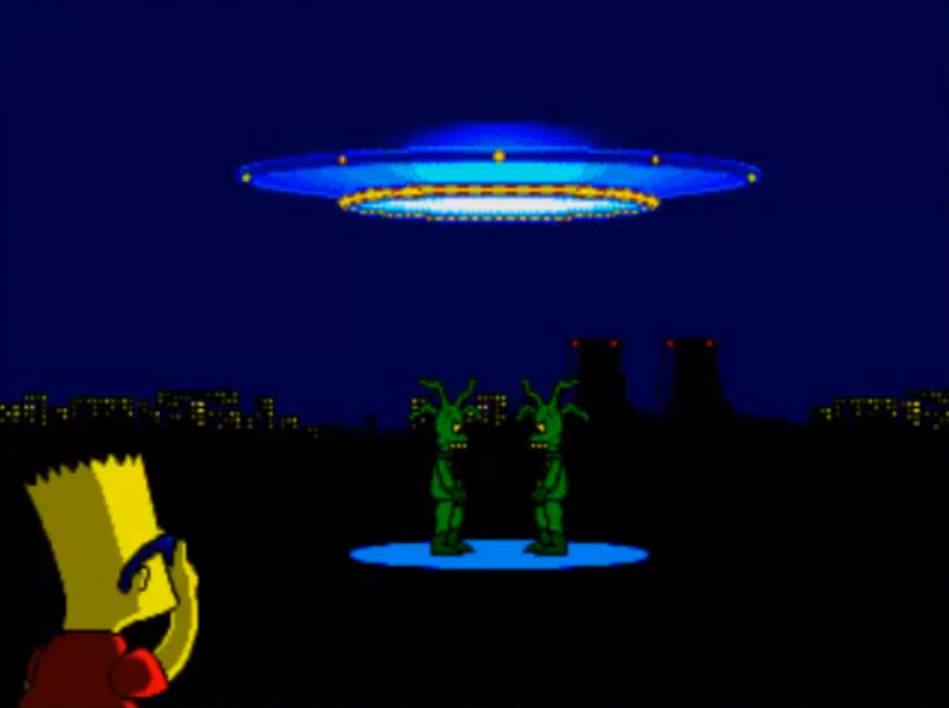 Simpsons Aliens