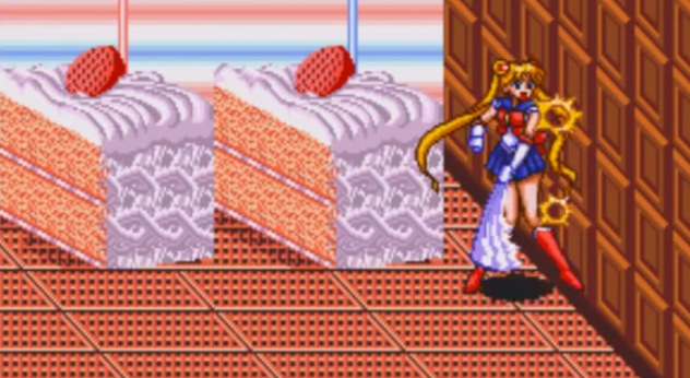 Chocolate Wall Sailor Moon