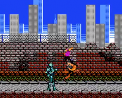 Punching Villains RoboCop