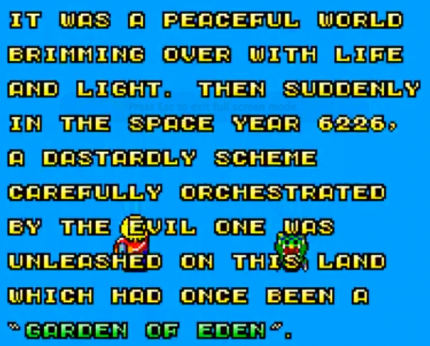 Story Space Harrier 2