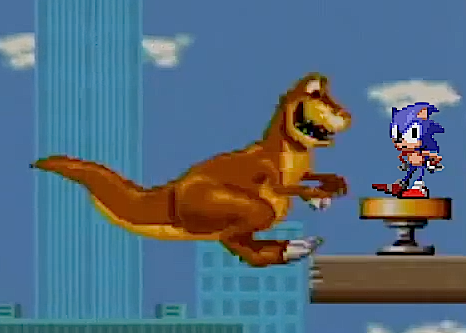Sonic Dino SNES