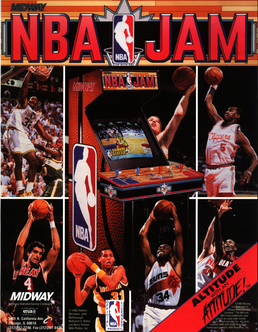 Vintage nba jam session - Gem