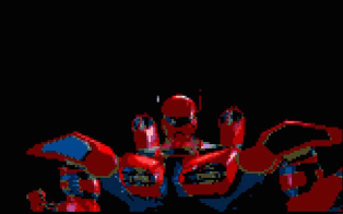 Red Transformer Robots