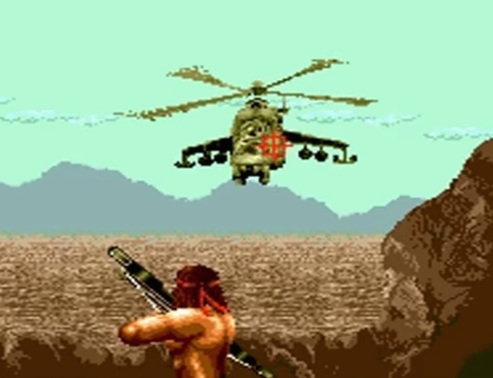 Rambo vs Copter