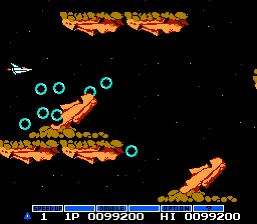 Gradius - Moai