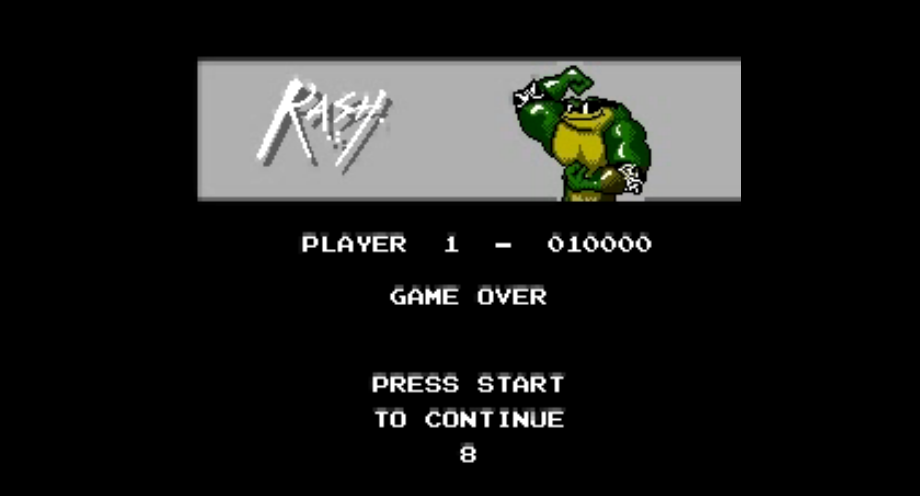 Battletoads - Game Over