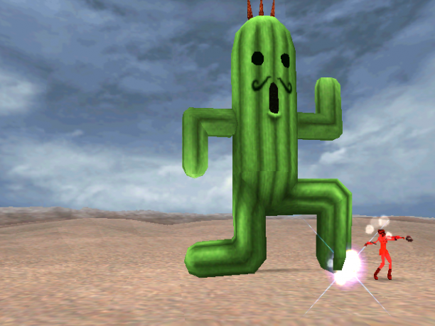 Cactuar just wants a hug!