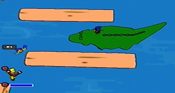Frogger Simpsons