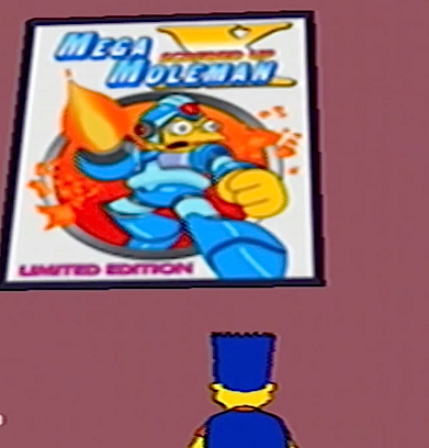Mega Man Simpsons