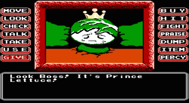 Prince Lettuce Princess Tomato