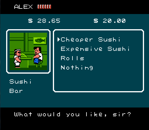 I'll take the Cheep Cheep Sushi, thank you.