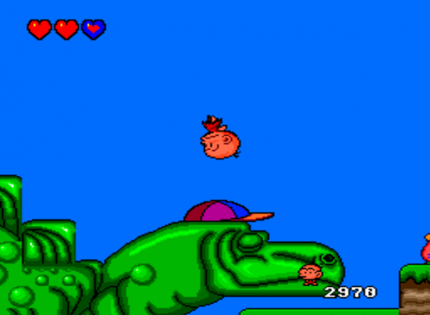 This furthers my theory that Bonk is secretly a prehistoric psychopath.