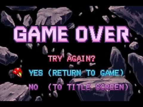 Metroid Zero Mission - Game Over